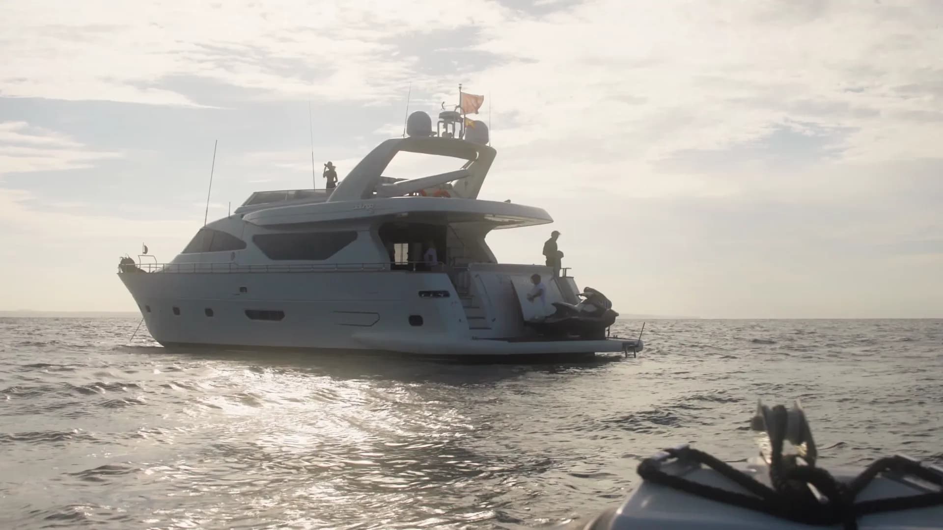 Yachten ESSOESS på dagstur utanför Palma